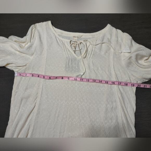 Matilda Jane Believe In You Ruffle Sleeve Boho Tunic Top S - Picture 6 of 16